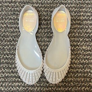 Stuart Weitzman Jelly Flats